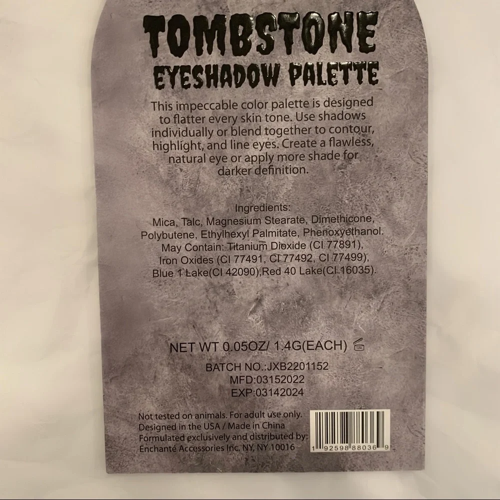 🪦Tombstone Eyeshadow Palette ⚰️